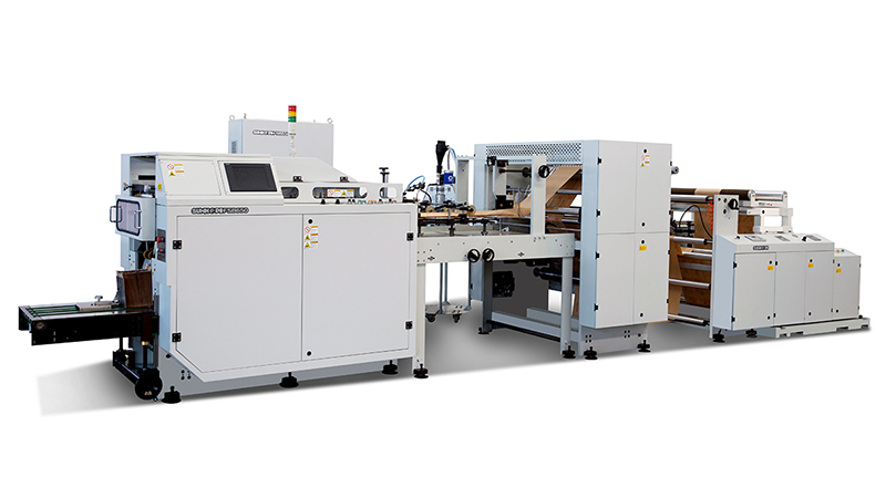 Full-SERVO High Speed Flat & Satchel Paper Bag Machine