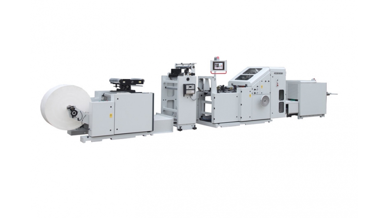SBH150B Roll Fed Square Bottom Paper Bag Machine